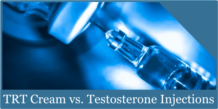 TRT Cream vs Testosterone Injections